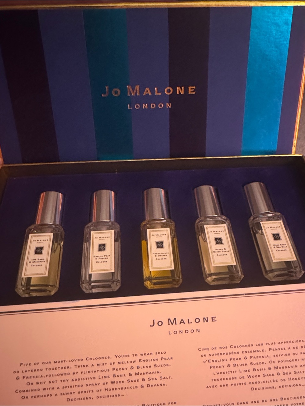 Jo Malone Gift Set of 5 - New